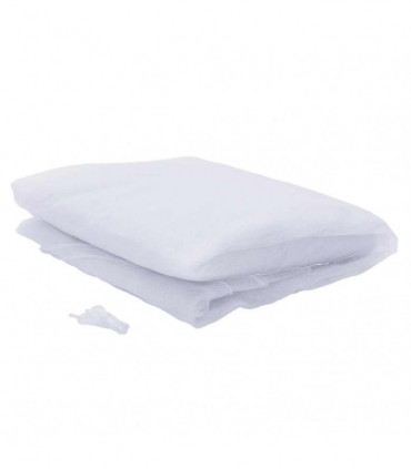 vidaXL Mosquito Net for Bed 220 Mesh White 56x56x220 cm