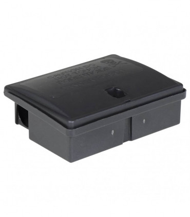 vidaXL Mouse Traps 10 pcs Black 13x10x4 cm