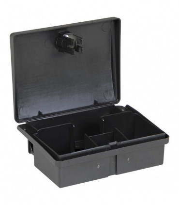 vidaXL Mouse Traps 10 pcs Black 13x10x4 cm