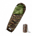 vidaXL Mummy Sleeping Bag for Adults Camping 3 Seasons