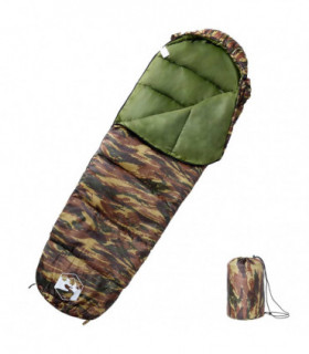 vidaXL Mummy Sleeping Bag for Adults Camping 3 Seasons