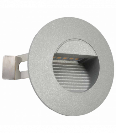 vidaXL Outdoor LED Wall Lights 6 pcs 5 W Silver Round