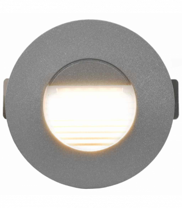 vidaXL Outdoor LED Wall Lights 6 pcs 5 W Silver Round