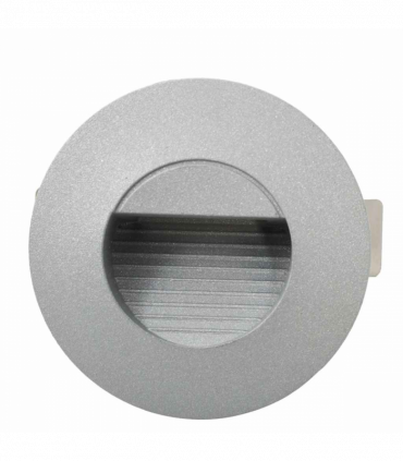 vidaXL Outdoor LED Wall Lights 6 pcs 5 W Silver Round