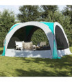 vidaXL Party Tent Green Waterproof