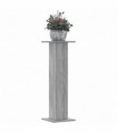 vidaXL Plant Stands 2 pcs Grey Sonoma 30x30x95 cm Engineered Wood