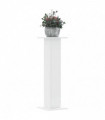 vidaXL Plant Stands 2 pcs White 30x30x95 cm Engineered Wood