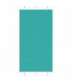 vidaXL Pleated Blind Petrol Green 110x200 cm Fabric Width 109.4 cm Polyester