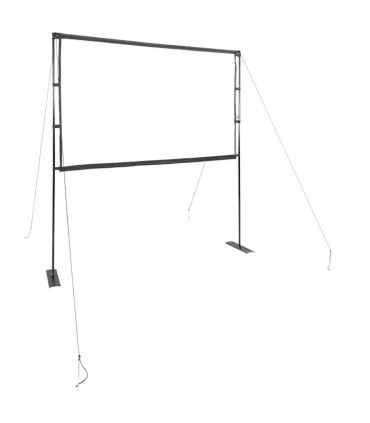 vidaXL Projection Screen with Stands 100 Inch 16:9