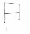 vidaXL Projection Screen with Stands 100 Inch 16:9