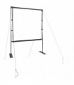 vidaXL Projection Screen with Stands 89 Inch 1:1