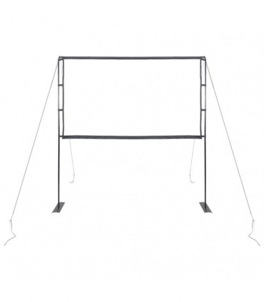 vidaXL Projection Screen with Stands 90 Inch 16:9