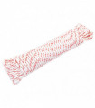 vidaXL Pull Starter Cord White and Red Ø5 mm 10 m Nylon