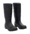 vidaXL Rain Boots Black Size 42 PVC