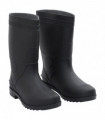 vidaXL Rain Boots Black Size 42 PVC
