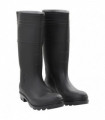 vidaXL Rain Boots Black Size 45 PVC
