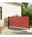 vidaXL Retractable Side Awning Terracotta 120x600 cm