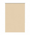vidaXL Roller Blind Blackout Beige 100x175 cm Fabric Width 95.7 cm Polyester