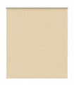 vidaXL Roller Blind Blackout Beige 140x150 cm Fabric Width 136.6 cm Polyester