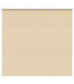 vidaXL Roller Blind Blackout Beige 155x130 cm Fabric Width 151.6 cm Polyester