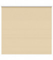 vidaXL Roller Blind Blackout Beige 165x150 cm Fabric Width 161.6 cm Polyester