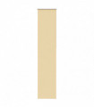 vidaXL Roller Blind Blackout Beige 40x210 cm Fabric Width 35.7 cm Polyester