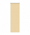 vidaXL Roller Blind Blackout Beige 45x150 cm Fabric Width 40.7 cm Polyester