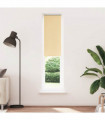 vidaXL Roller Blind Blackout Beige 55x210 cm Fabric Width 50.7 cm Polyester