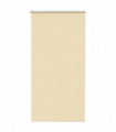 vidaXL Roller Blind Blackout Beige 70x130 cm Fabric Width 65.7 cm Polyester