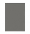 vidaXL Roller Blind Blackout Grey 105x175 cm Fabric Width 100.7 cm Polyester