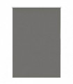 vidaXL Roller Blind Blackout Grey 110x175 cm Fabric Width 105.7 cm Polyester