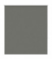 vidaXL Roller Blind Blackout Grey 135x175 cm Fabric Width 131.6 cm Polyester