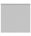 vidaXL Roller Blind Blackout Light Grey 145x130 cm Fabric Width 141.6 cm Polyester