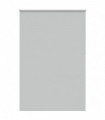 vidaXL Roller Blind Blackout Light Grey 165x230 cm Fabric Width 161.6 cm Polyester