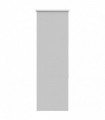 vidaXL Roller Blind Blackout Light Grey 50x150 cm Fabric Width 45.7 cm Polyester