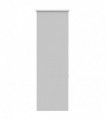 vidaXL Roller Blind Blackout Light Grey 60x130 cm Fabric Width 55.7 cm Polyester