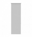 vidaXL Roller Blind Blackout Light Grey 60x150 cm Fabric Width 55.7 cm Polyester