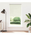 vidaXL Roller Blind Blackout Off White 100x230 cm Fabric Width 95.7 cm Polyester