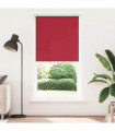 vidaXL Roller Blind Blackout Red 100x230 cm Fabric Width 95.7 cm Polyester