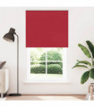 vidaXL Roller Blind Blackout Red 120x230 cm Fabric Width 116.6 cm Polyester