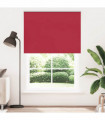 vidaXL Roller Blind Blackout Red 165x210 cm Fabric Width 161.6 cm Polyester