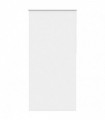vidaXL Roller Blind Blackout White 100x230 cm Fabric Width 95.7 cm Polyester