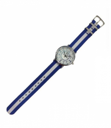 Relda Children's Time Teacher Analogue Blue Nylon Strap Boy's Watch REL112 - CLEARANCE NEEDS RE-BATTERY