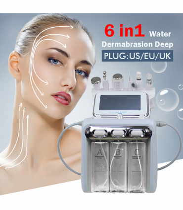 6 In1 Hydra Water Dermabrasion Skin Cleansing Hydro Dermabrasion Facial Machine
