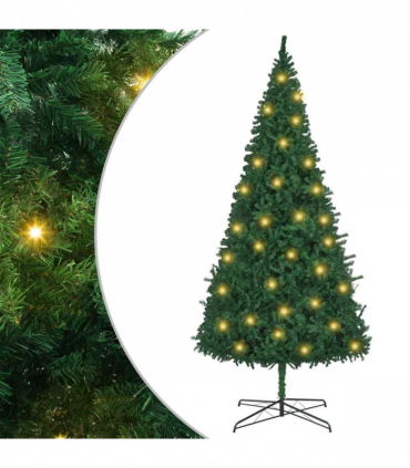 vidaXL Artificial Christmas Tree Green 400 cm PVC