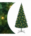 vidaXL Artificial Christmas Tree Green 400 cm PVC