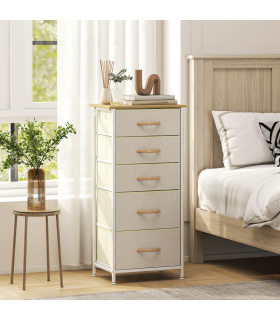 Wood Storage Chest of Drawers