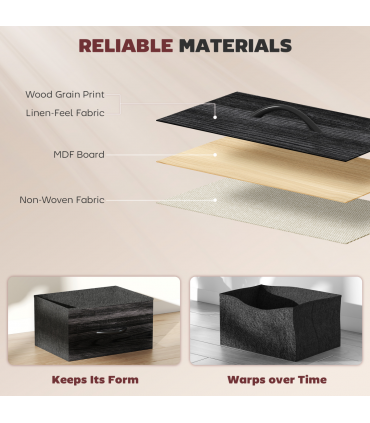 Wood Storage Chest of Drawers