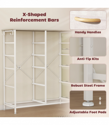 Wood Storage Chest of Drawers