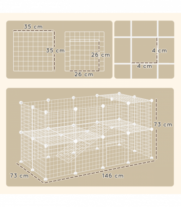Pet Playpen DIY for Rabbit Chinchilla Hedgehog Guinea Pig